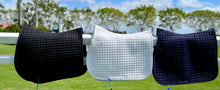 Load image into Gallery viewer, SQUARE QUILT SADDLE PAD  WW-025 JUMP & DRESSAGE